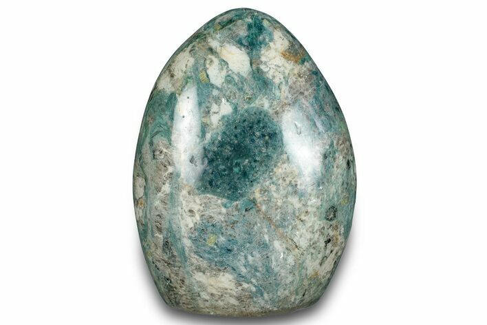 Polished, Free-Standing Dumortierite With Quartz - Madagascar #259307